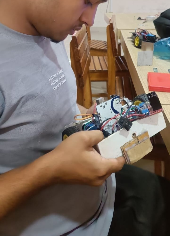 STEM Club members